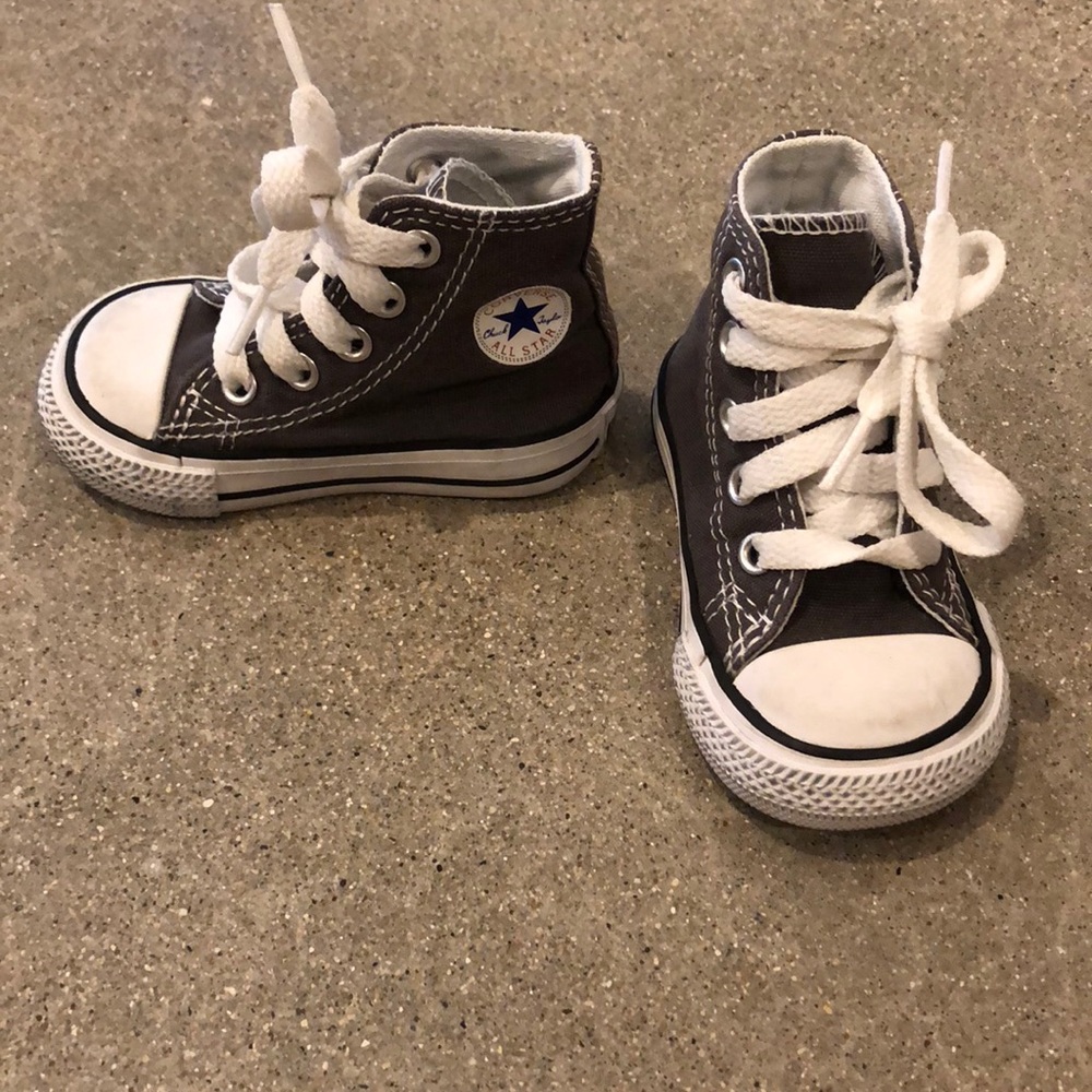 Baby High top converse sneakers
